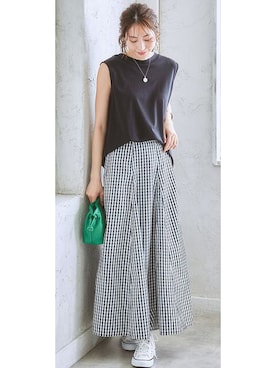 nissen Ladies Modelsさん（レディース・164cm）の春コーディネート