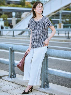 nissen Ladies Modelsさん（レディース・167cm）の春コーディネート