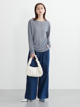 nissen Ladies Modelsさん（レディース・169cm）の冬コーディネート