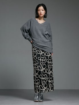 「Soiunique（スワユニーク）のアイテム」を使った、nissen Ladies Modelsさん（レディース・166cm）の夏コーディネート