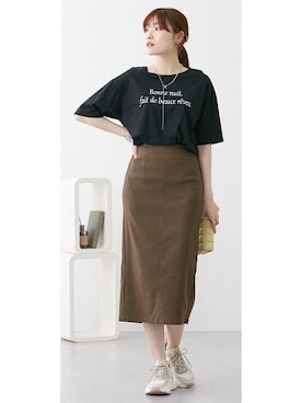 nissen Ladies Modelsさん（レディース・167cm）の夏コーディネート