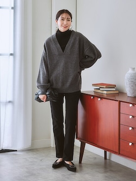 nissen Ladies Modelsさん（レディース・164cm）の秋コーディネート