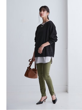 nissen Ladies Modelsさん（レディース・166cm）の冬コーディネート