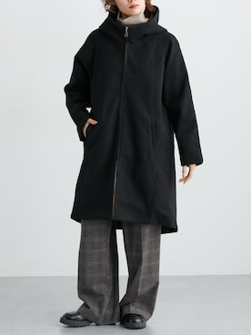 「Soiunique（スワユニーク）のアイテム」を使った、nissen Ladies Modelsさん（レディース・154cm）の冬コーディネート