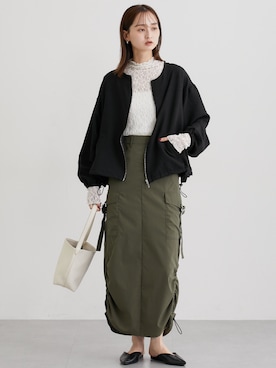 nissen Ladies Modelsさん（レディース・169cm）の秋コーディネート