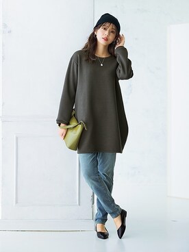nissen Ladies Modelsさん（レディース・165cm）の秋コーディネート