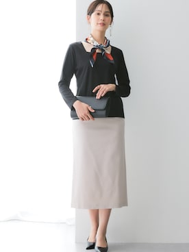 「nissen（ニッセン）のアイテム」を使った、nissen Ladies Modelsさん（レディース・167cm）の夏コーディネート