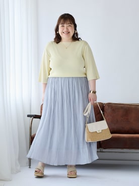 nissen Ladies Modelsさん（レディース・158cm）の夏コーディネート