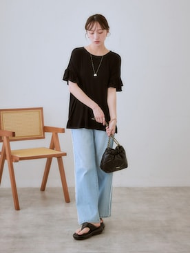 nissen Ladies Modelsさん（レディース・160cm）の春コーディネート