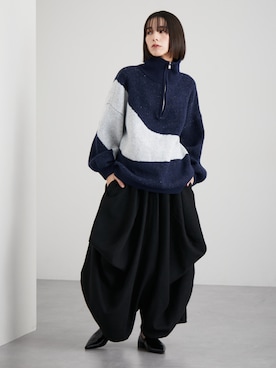 nissen Ladies Modelsさん（レディース・160cm）の冬コーディネート