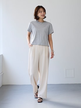nissen Ladies Modelsさん（レディース・167cm）の春コーディネート