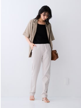 「nissen（ニッセン）のアイテム（ジャケット/アウター）」を使った、nissen Ladies Modelsさん（レディース・165cm）の春コーディネート