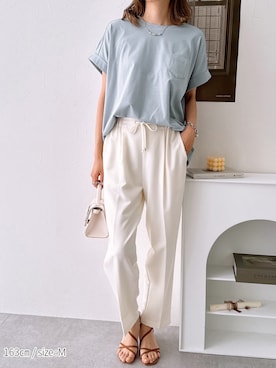 nissen Ladies Modelsさん（レディース・163cm）の春コーディネート