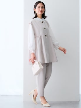 「Callarus（カラルス）のアイテム」を使った、nissen Ladies Modelsさん（レディース・167cm）の冬コーディネート