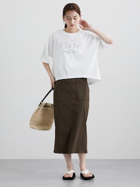 nissen Ladies Modelsさん（レディース・169cm）の夏コーディネート