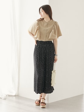 nissen Ladies Modelsさん（レディース・167cm）の夏コーディネート