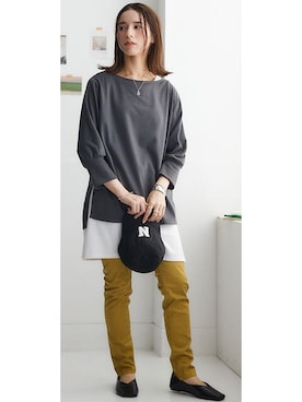 nissen Ladies Modelsさん(レディース・160cm)の春コーディネート