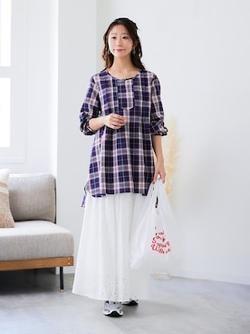 nissen Ladies Modelsさん（レディース・160cm）の夏コーディネート