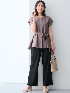 nissen Ladies Modelsさん（レディース・167cm）の春コーディネート