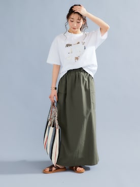 nissen Ladies Modelsさん（レディース・160cm）の春コーディネート