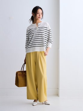 nissen Ladies Modelsさん（レディース・163cm）の春コーディネート