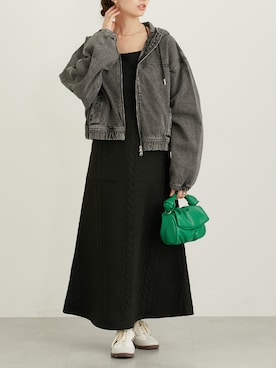 「nissen（ニッセン）のアイテム」を使った、nissen Ladies Modelsさん（レディース・160cm）の秋コーディネート