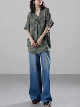 nissen Ladies Modelsさん（レディース・154cm）の春コーディネート