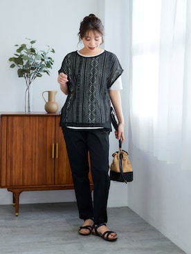 nissen Ladies Modelsさん（レディース・160cm）の春コーディネート