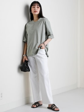 「レディースファッション」｜nissen Ladies Modelsさん（レディース・166cm）の春コーディネート