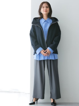 nissen Ladies Modelsさん（レディース・167cm）の秋コーディネート