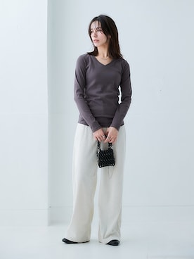 nissen Ladies Modelsさん（レディース・160cm）の秋コーディネート