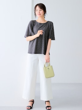 nissen Ladies Modelsさん（レディース・167cm）の夏コーディネート