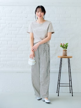 nissen Ladies Modelsさん（レディース・164cm）の春コーディネート