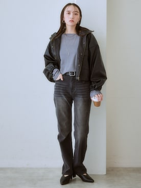 nissen Ladies Modelsさん（レディース・160cm）の秋コーディネート