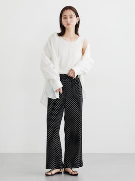 nissen Ladies Modelsさん（レディース・169cm）の春コーディネート