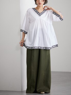 nissen Ladies Modelsさん（レディース・160cm）の春コーディネート