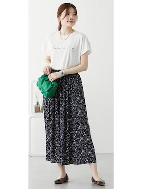 nissen Ladies Modelsさん（レディース・167cm）の春コーディネート