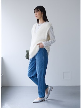 nissen Ladies Modelsさん（レディース・166cm）の冬コーディネート