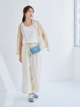 nissen Ladies Modelsさん（レディース・168cm）の春コーディネート