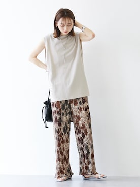 nissen Ladies Modelsさん（レディース・169cm）の夏コーディネート