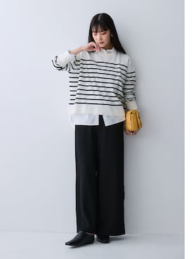 nissen Ladies Modelsさん（レディース・166cm）の秋コーディネート