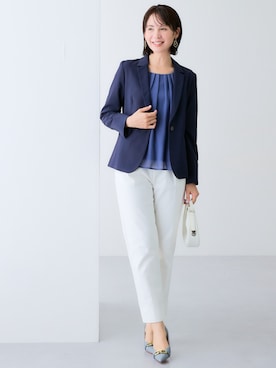 nissen Ladies Modelsさん（レディース・167cm）の秋コーディネート