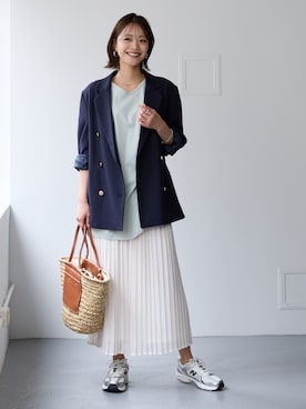 nissen Ladies Modelsさん（レディース・167cm）の夏コーディネート