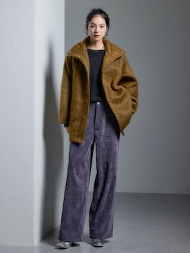 「Soiunique（スワユニーク）のアイテム」を使った、nissen Ladies Modelsさん（レディース・168cm）の秋コーディネート