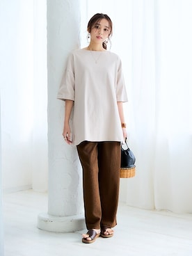 nissen Ladies Modelsさん（レディース・165cm）の春コーディネート