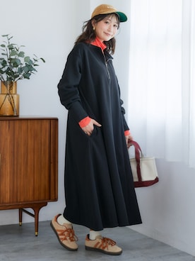 「nissen（ニッセン）のアイテム」を使った、nissen Ladies Modelsさん（レディース・160cm）の秋コーディネート