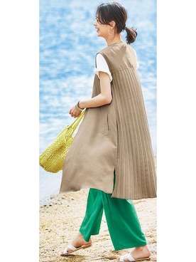 「ヘビロテ」｜nissen Ladies Modelsさん（レディース・172cm）の春コーディネート