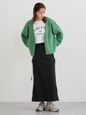 「nissen（ニッセン）のアイテム」を使った、nissen Ladies Modelsさん（レディース・169cm）の秋コーディネート