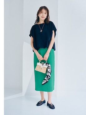 nissen Ladies Modelsさん（レディース・168cm）の春コーディネート