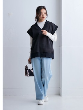 nissen Ladies Modelsさん（レディース・163cm）の秋コーディネート